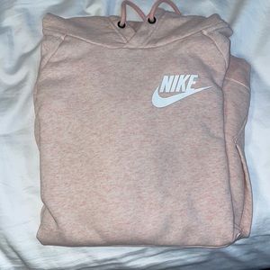 Light pink Nike Hoodie